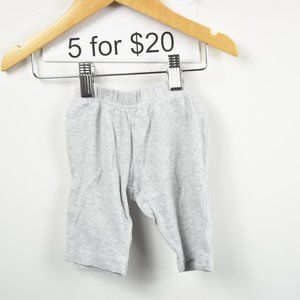 Grey cotton pants with pocket detail